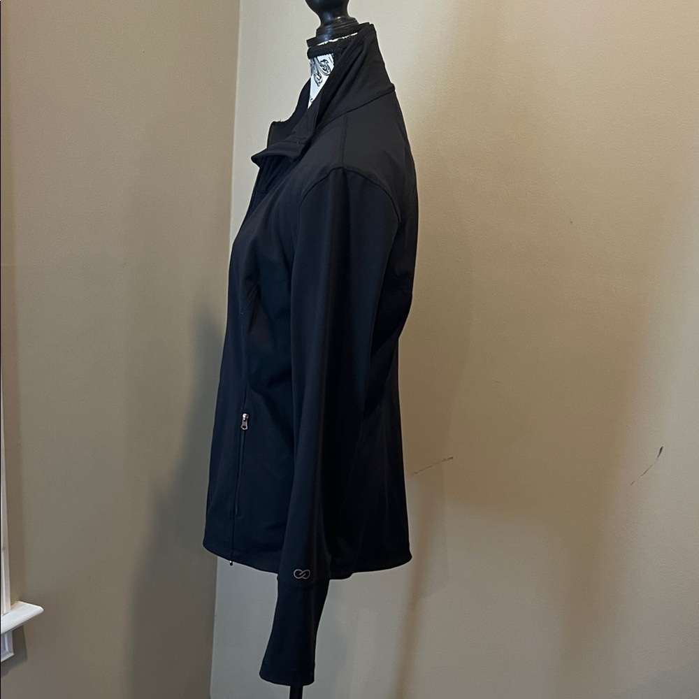 Calia Performance Black Zip Front Jacket - image 5